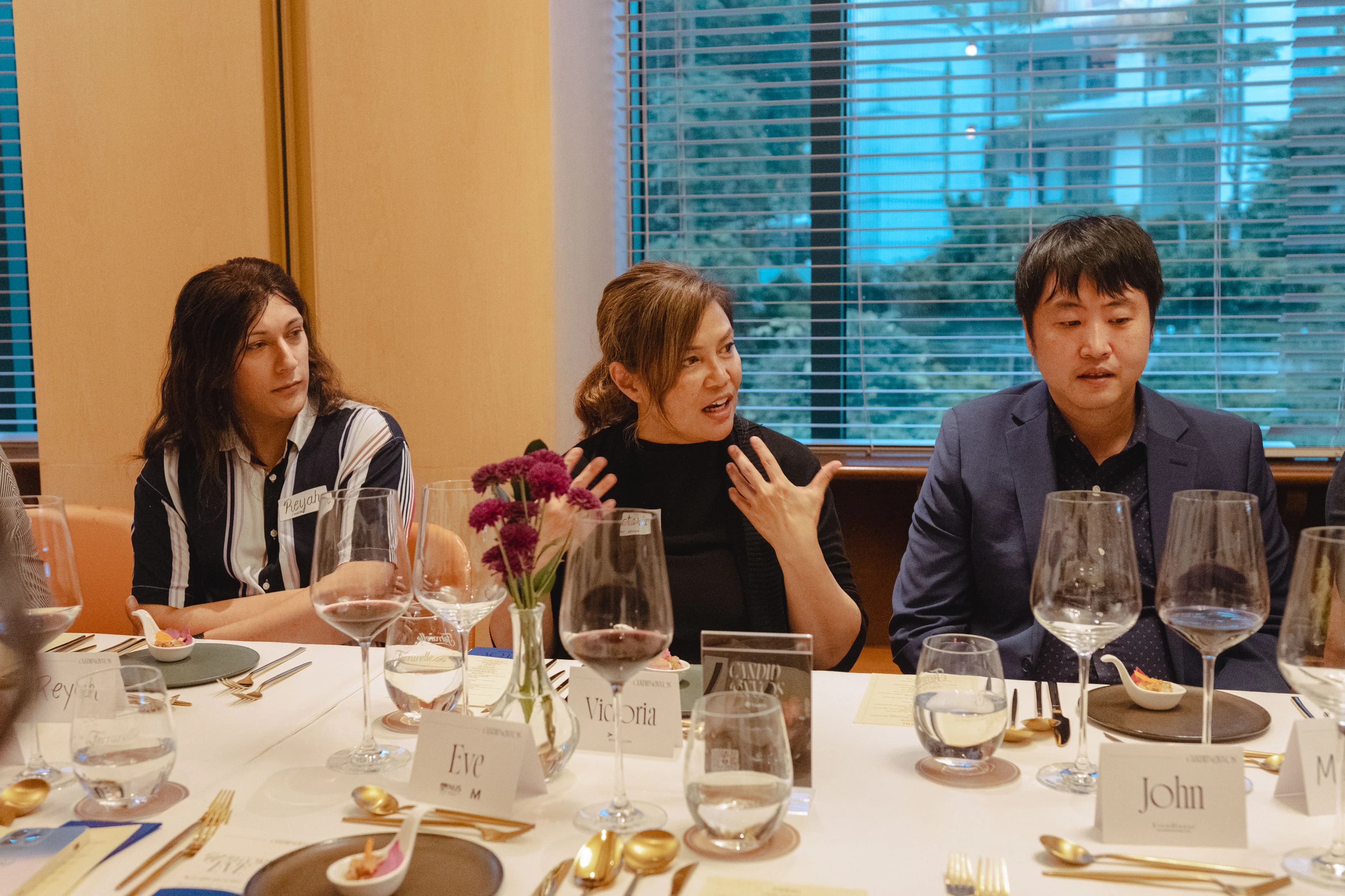 Candid Convos participants in discussion